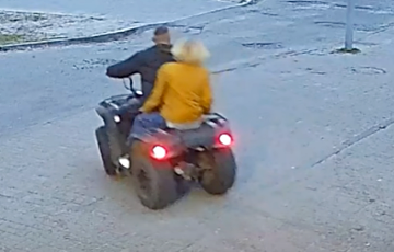По улицам Гомеля ездил пьяный квадроциклист