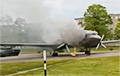 В Бегомле горел самолет Ил-14