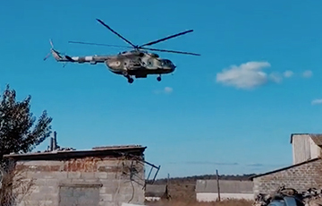 Ukrainian Mi-8MT Helicopters Attack Occupiers With Unguided Missiles