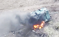 Момент уничтожения «черепахотанка» на лиманском направлении показали на видео