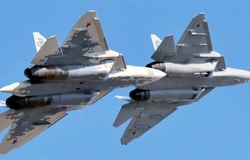 Поражен тремя дронами: новейший российский Су-57 не взлетит