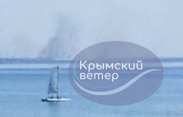 У Крыме на мысе Чаўда прагрымелі выбухі