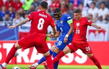 Польша сыграла вничью с Францией в матче Евро – 1:1