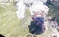 Мощную детонацию российской САУ «Мста-С» после попадания дрона показали на видео