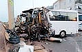 В Турции автобус с белорусскими туристами протаранил бетонный столб