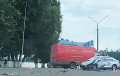 В Барановичах произошло ДТП с участием автомобиля ГАИ