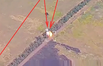 ВСУ взорвали «лучший танк РФ» самонаводящимся кассетным снарядом BONUS