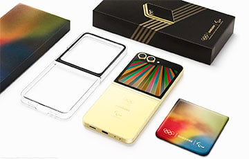 Samsung представила олимпийский складной смартфон
