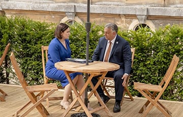 Sviatlana Tsikhanouskaya Meets Viktor Orbán