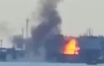 ВСУ поразили последний железнодорожный паром россиян в Азовском море