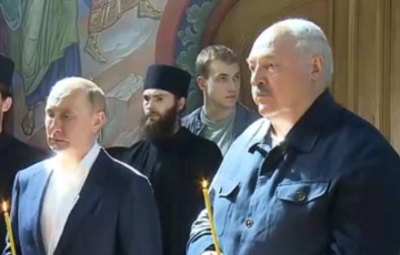 Лукашенко взял в российский монастырь и сына