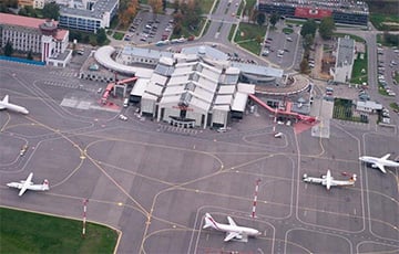 Семь самолетов не могли приземлиться в аэропорту Вильнюса из-за сильного дождя