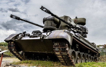 Румынские ЗРК Gepard сбили российские БПЛА во время их атаки на Украину