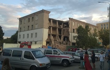 В Гомеле рухнуло здание РОВД, где в 2020 году пытали белорусов
