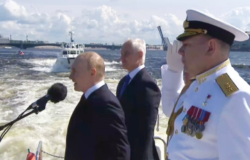 ISW Analyzes Manipulative Speech That Putin Delivered At Naval Parade