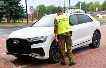 Польские пограничники не пустили в Беларусь Audi стоимостью 140 тысяч долларов
