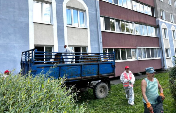 «Когда он ходит, с улицы видно его ноги»