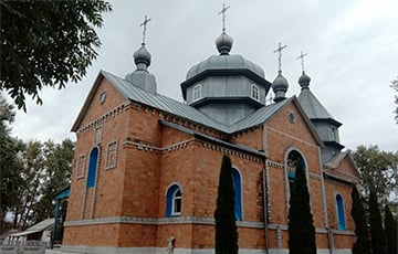 В Столинском районе сгорела церковь