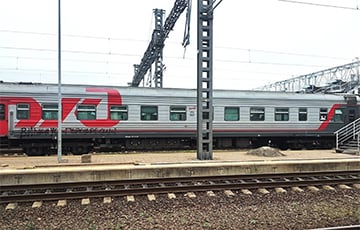 Railway Car With Strange Inscription Arrives In Lithuania From Belarus