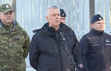 Poland's Interior Minister Blames Belarusian Security Services For Creating Tension At Border