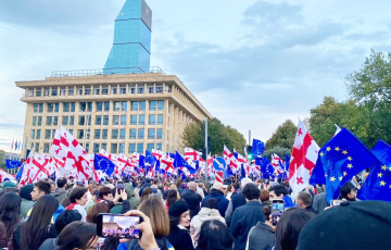 В Тбилиси прошла многотысячная акция «Грузия выбирает Евросоюз»