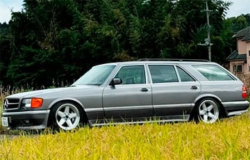 У Японіі паказалі ўнікальны ўніверсал Mercedes S-Class W126