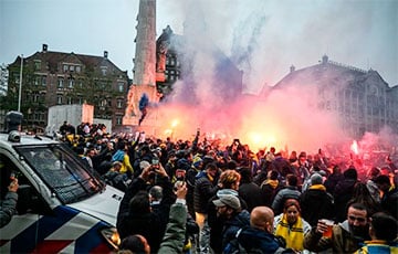 В Амстердаме снова вспыхнули антиизраильские демонстрации