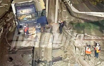 Bridge Over Railway Tracks Collapses In Dzhankoy District Of Crimea