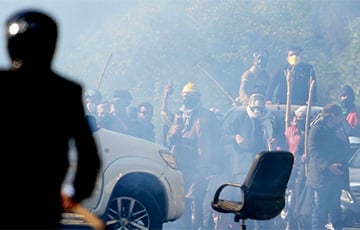 У сталіцы Пакістана масавыя сутыкненні дэманстрантаў з паліцыяй