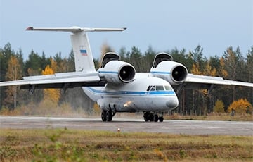 Взрыв самолета Ан-72 на аэродроме под Москвой показали на видео