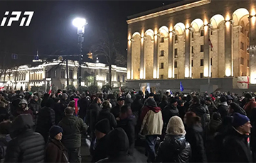 У Грузіі прайшла хваля новых пратэстаў