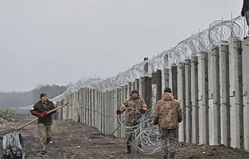 Украіна ўмацоўвае абарону на мяжы з Беларуссю