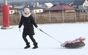 В Гродно закрыли тюбинговую трассу, где пострадал ребенок