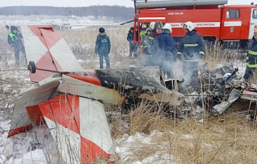 У Расеі ўпаў і загарэўся лёгкаматорны самалёт: ёсць загінулыя