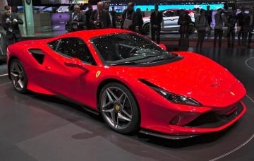 У Італіі затрымалі двух беларусаў і літоўца з украдзеным Ferrari