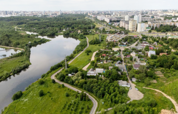 У менскай Серабранцы пойдзе пад зруйнаванне прыватны сектар