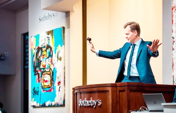 Твор віцебскага мастака вельмі дорага прадалі на аўкцыёне Sotheby's