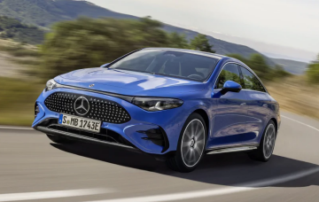 Новы Mercedes CLA стаў электрамабілем