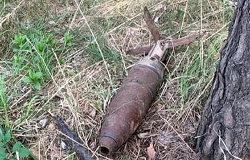 В Минске возле Цнянского водохранилища нашли танковый снаряд