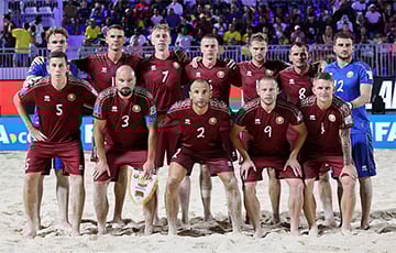 Беларускія пляжнікі здабылі гістарычнае срэбра на чэмпіянаце свету