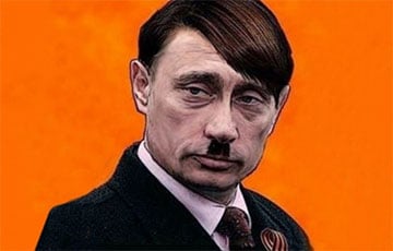 У РФ забараніў прымалёўваць Пуціну вусы і грыўку Гітлера