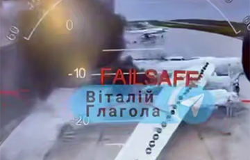 Ukrainian Drones Destroy Russian Bombers