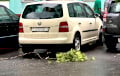 На Гомель обрушился сильный ливень с градом