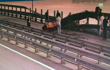 Russians Report Second Attack On Crimean Bridge In 24 Hours