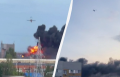 A Russian Factory Is On Fire In Cheboksary