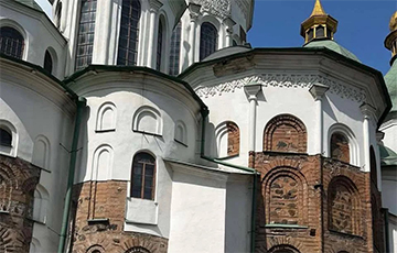 Russian Attack On Kiev: St. Sophia Cathedral Damaged