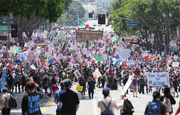 Tens Of Thousands Of Americans Turned Out To Rally Against Trump's Policies