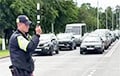 В Рогачеве власти создали искусственную пробку на дороге