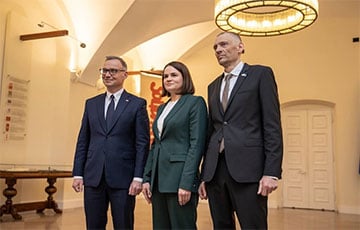 Сергей Тихановский встретился с президентом Польши