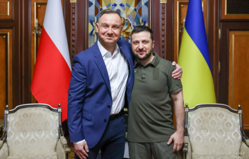 Зеленский наградил Дуду орденом Свободы